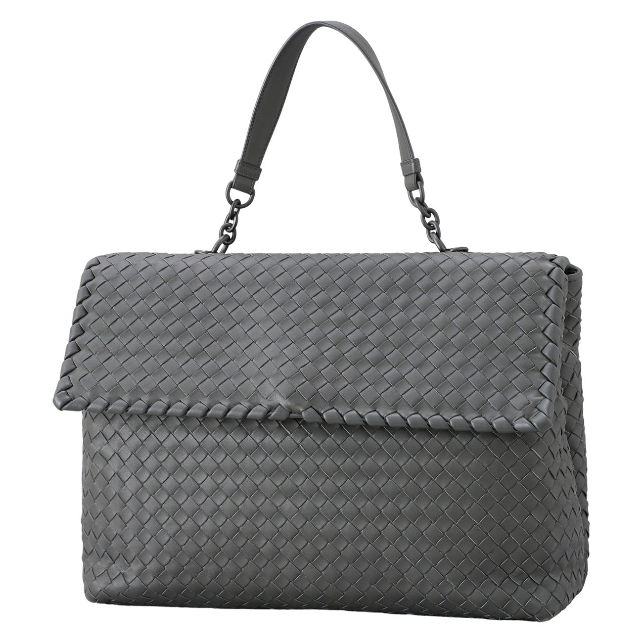 BOTTEGA VENETA(USED)보테가베네타 올림피아 플랩 체인 숄더백